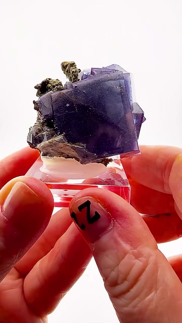 Purple perfection from one of the world’s most legendary fluorite localities