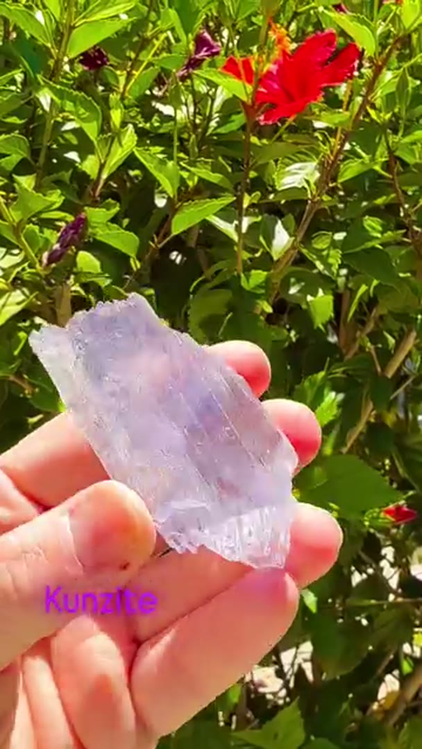 Kunzite,  found in Afghanistan and known for its delicate pink to purple…