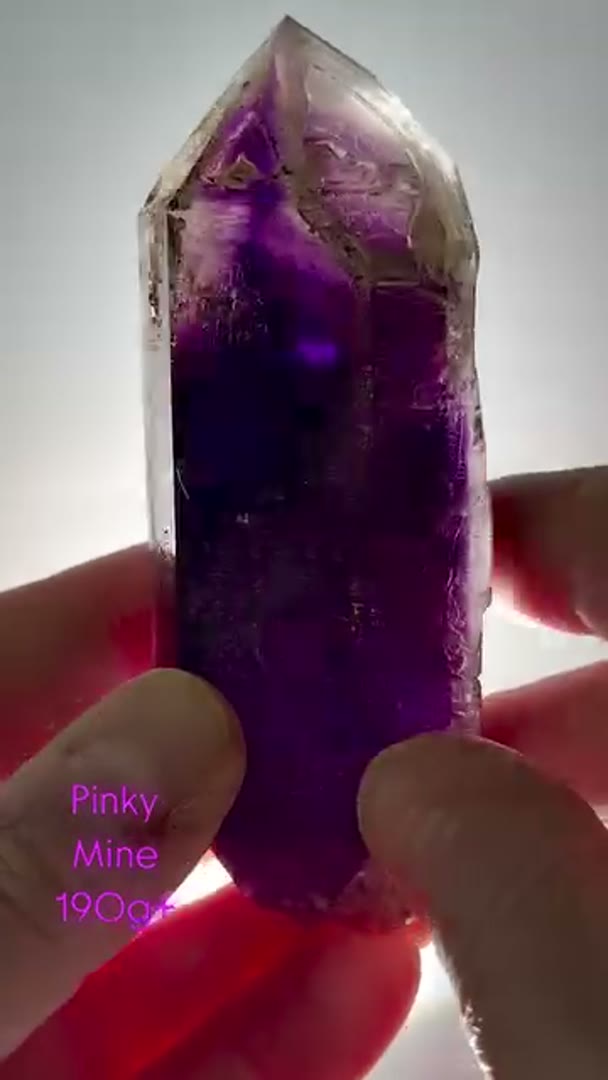 Pinky Mine Amethyst Love