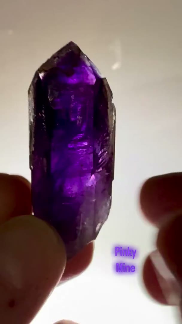 Pinky Mine Amethyst Love