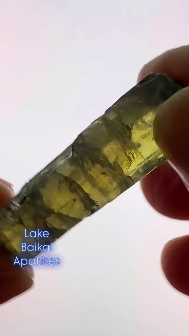 THAT PLEO!!! Apatites from  Lake Baikal Siberia Russia