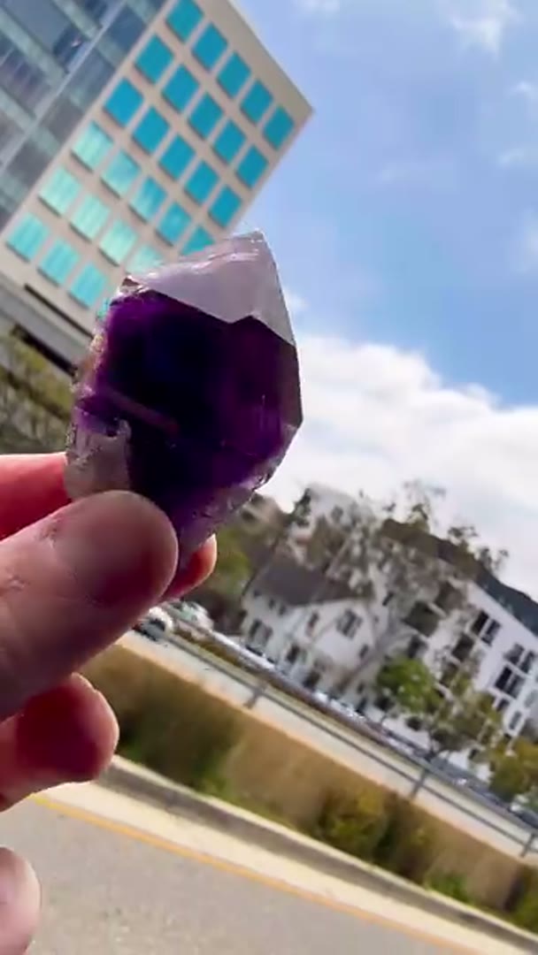 Phantom Scepter Mine Amethyst from Namibia