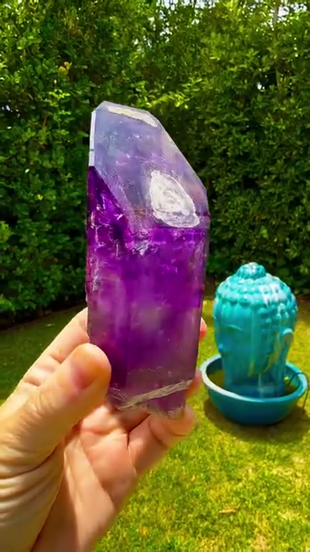 Large Chisel Tip Buks Claim Amethyst Heater
