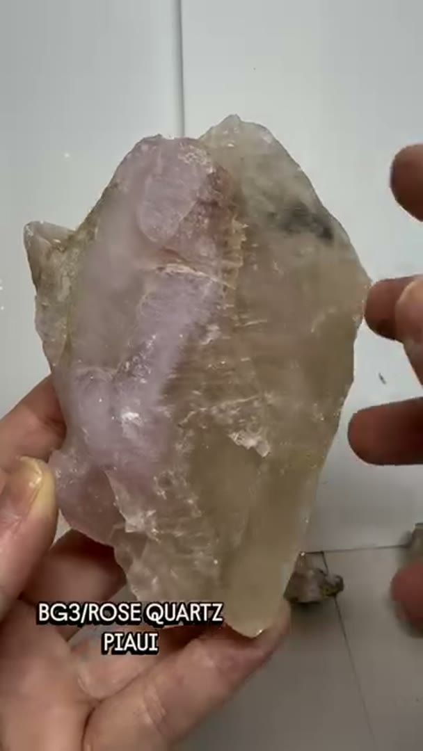 BG3/ROSE QUARTZ  from Piaui