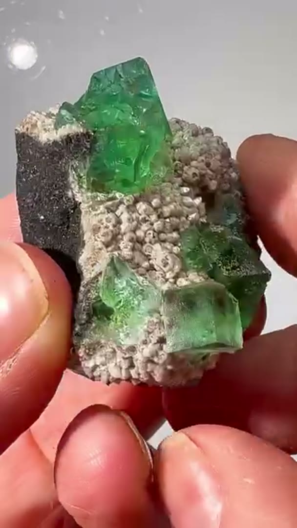 XHL Green FluoriteXianghualing fluorite (XHL fluorite) is a type of fluorite…