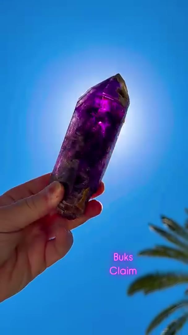 Large Buks Claim Amethyst