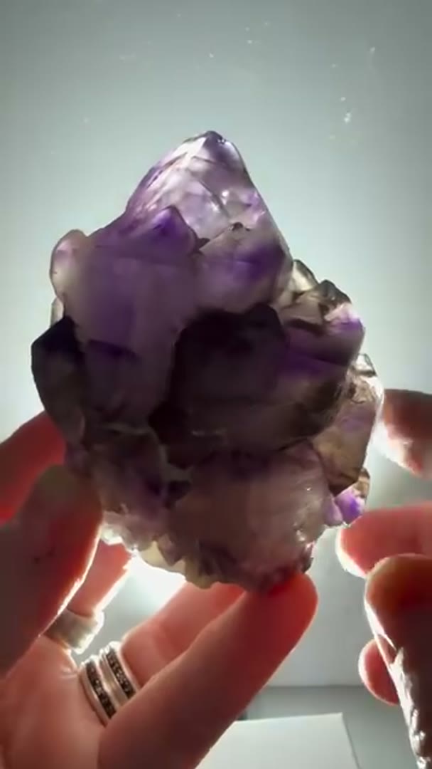 Nigerian amethyst, a purple variety of quartz, is believed to offer…
