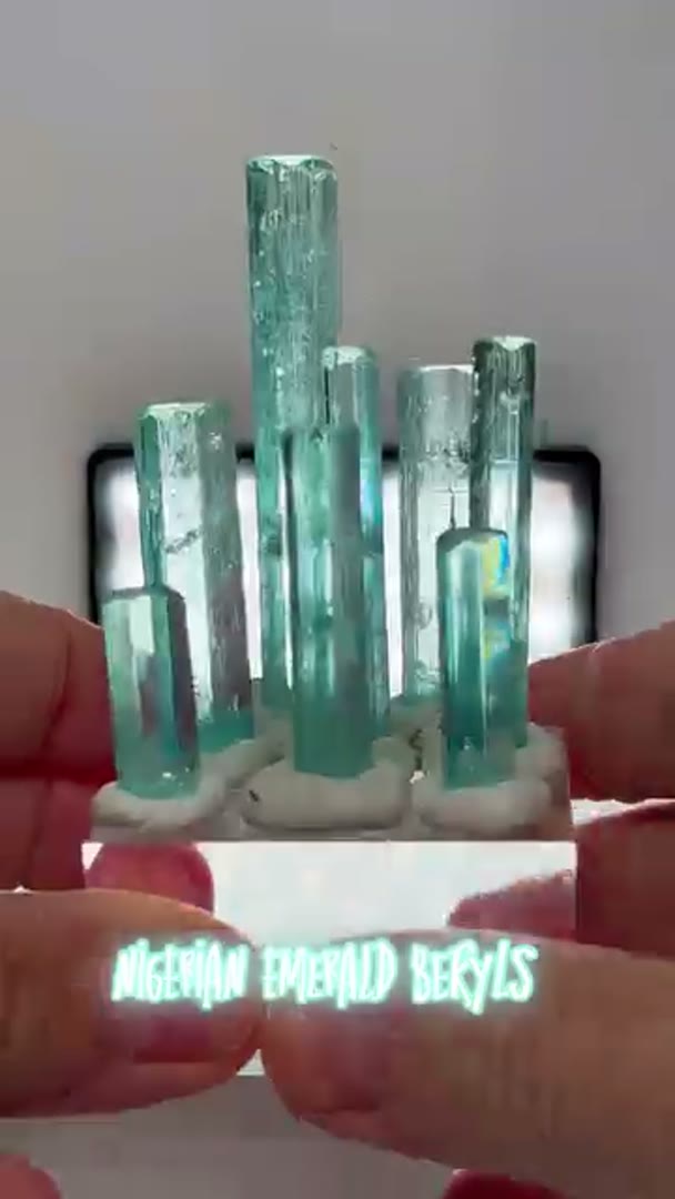 New Beauties have arrived  Vanadium Chromium Emerald Beryls