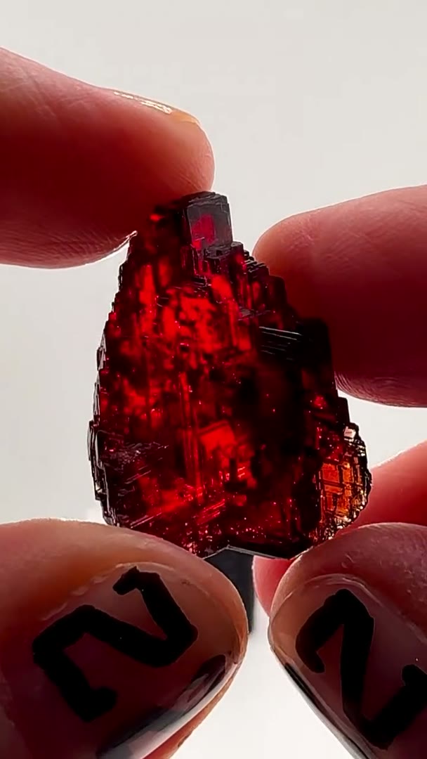 Liquid Fire in Garnet