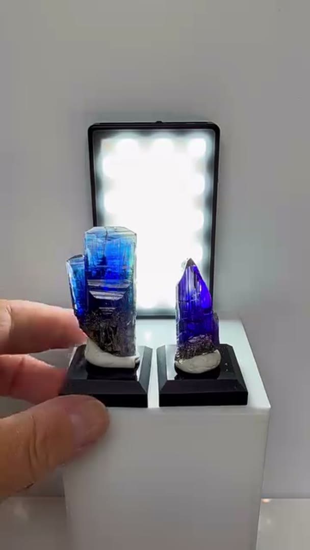 Couple of the New Tanzanite Arrivals with that Killer Blue and crazy…