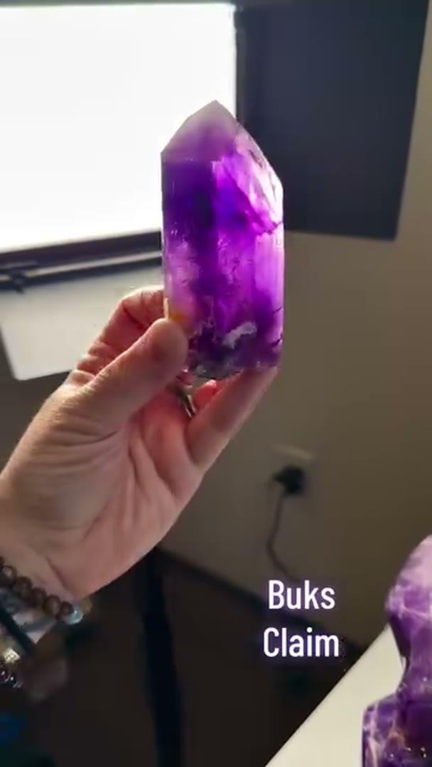 Absolute Gem BUKS CLAIM Amethyst