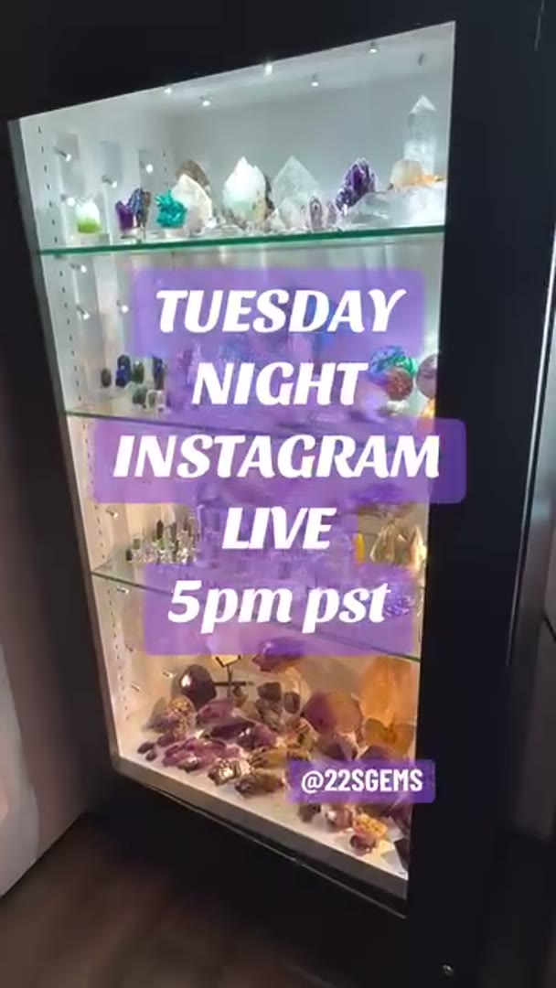 Our next live will be TUESDAY NIGHT INSTA LIVE 5pm pst featuring all new…