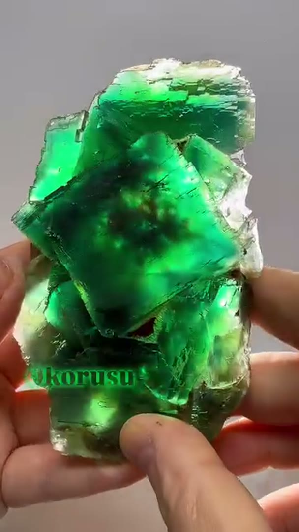 Large cube Okorusu Fluorite  Cluster