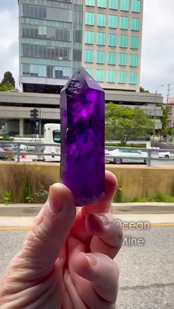 New Ocean Mine Amethyst from Namibia