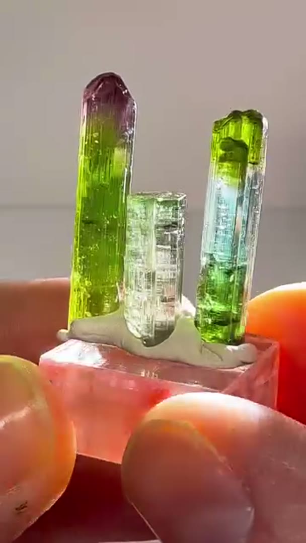 Paprok Tourmalines 4.95 grams $198 takes all 3