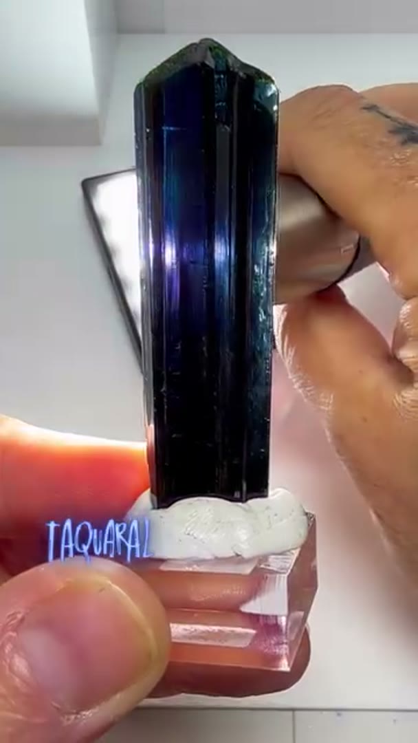 Taquaral  tourmaline, like other tourmalines, is believed to possess…