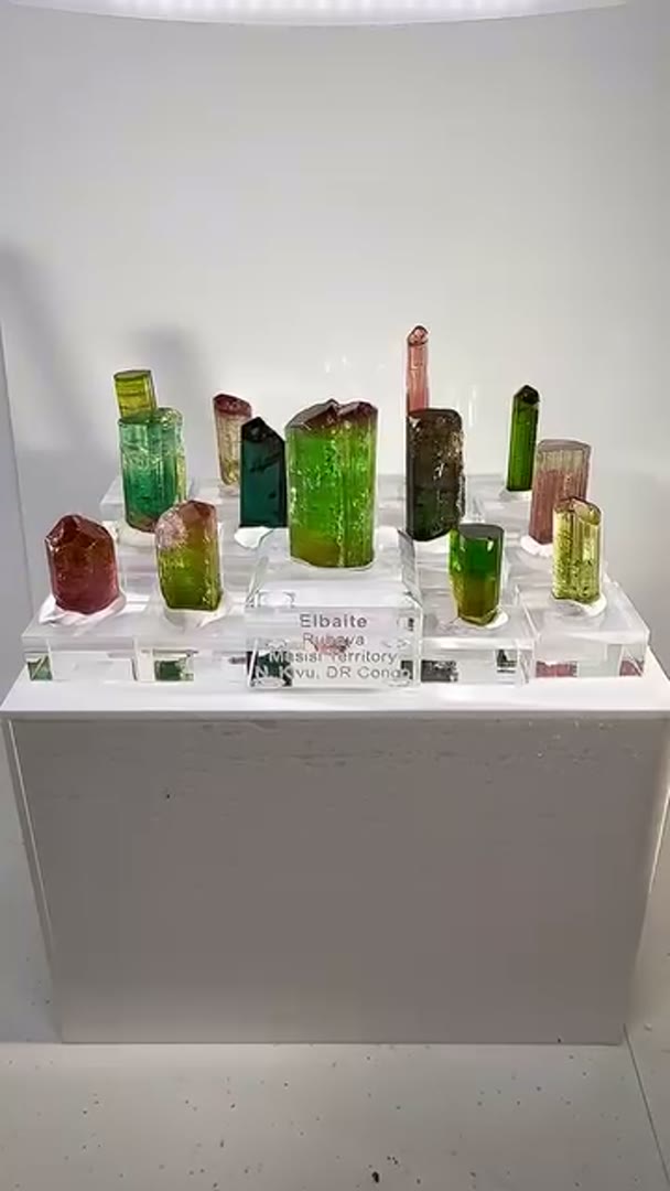 Closer view of some of the new Tourmaline arrivals