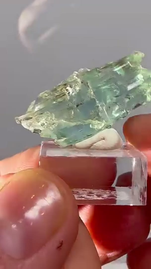 Etched Aquamarine
