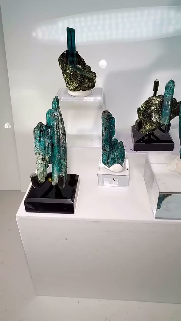 Ocean kyanite, a vibrant teal-colored variety of kyanite, is exclusively…