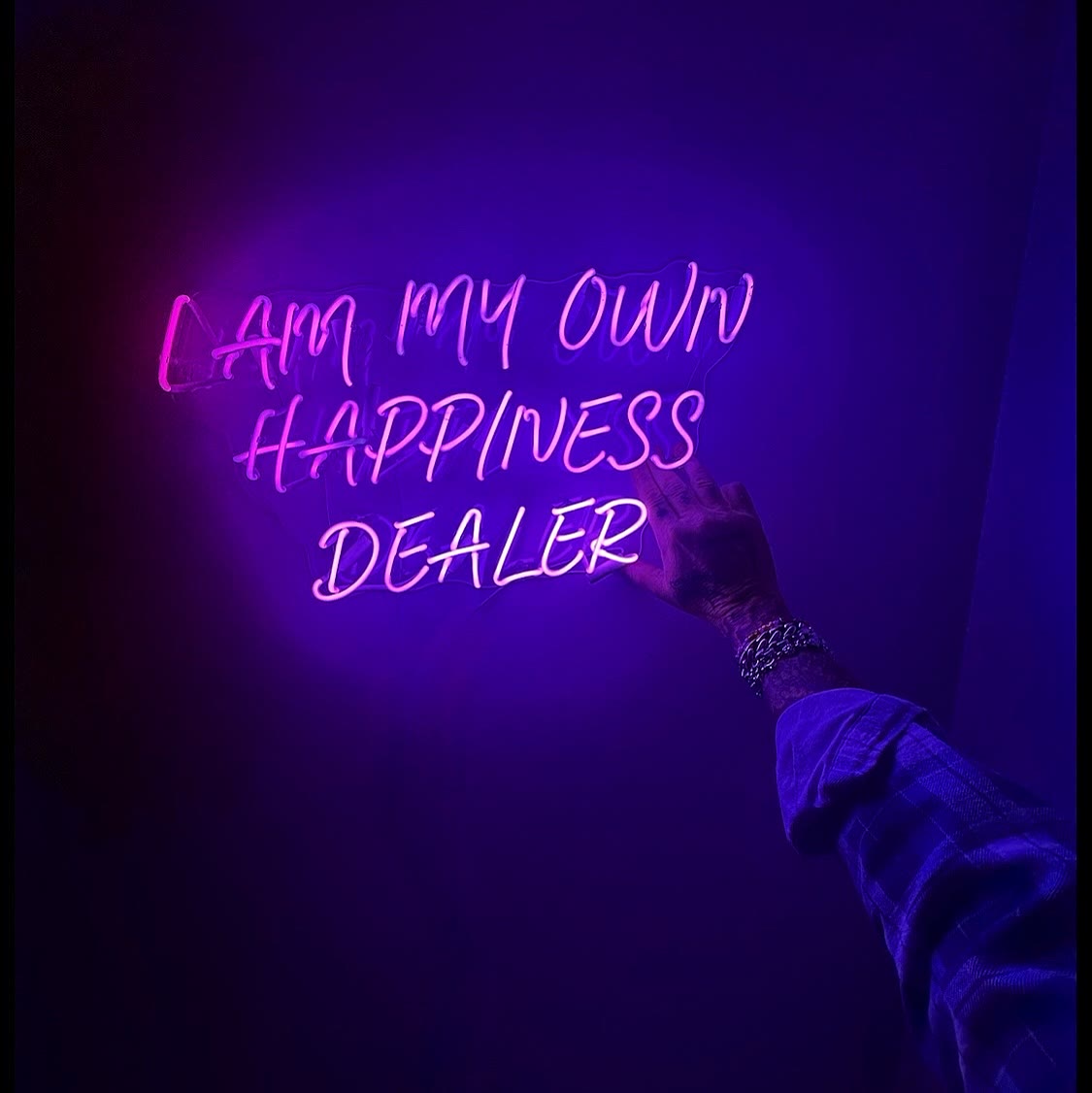 A sign I had made… and honestly, it sums up this chapter of my life perfectly