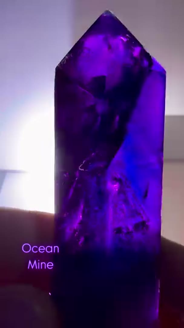 New Ocean Mine Amethyst from Namibia
