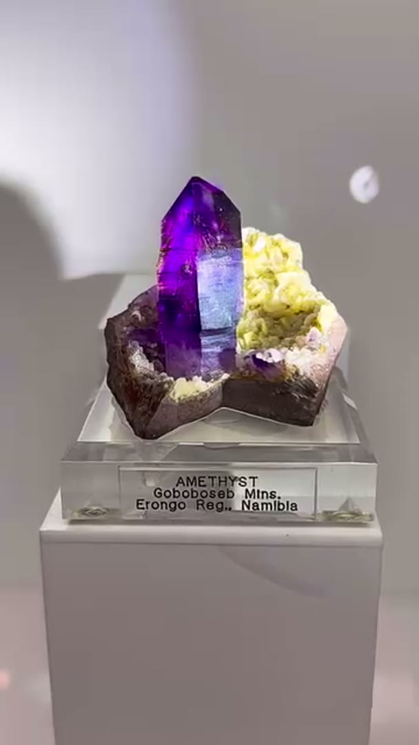 Goboboseb Mountains Amethyst, Erongo Region, Namibia
