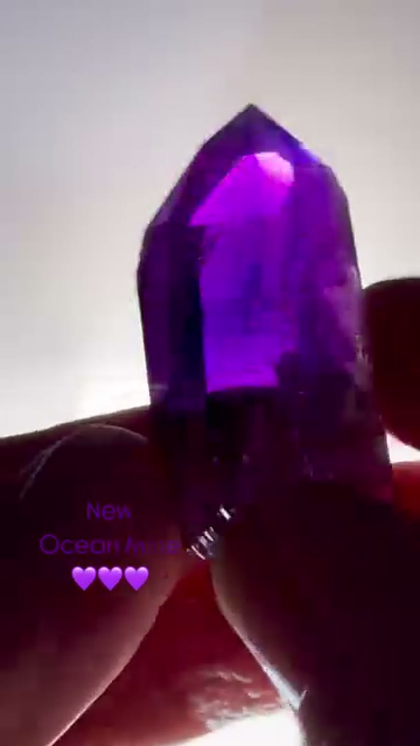 New Ocean Mine Amethyst from Namibia
