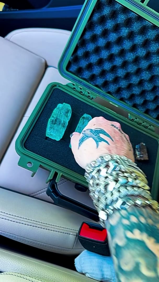 The kind of aquamarine that stays with you forever