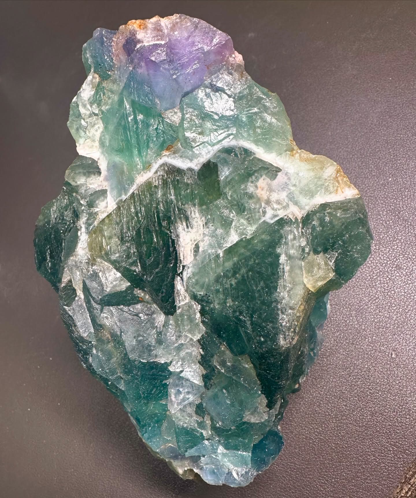Green Purple Mexican Fluorite