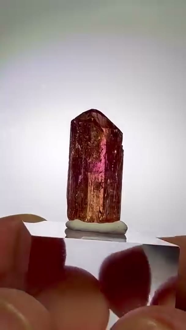 Imperial Pink Topaz from Ouro Preto, Brazil