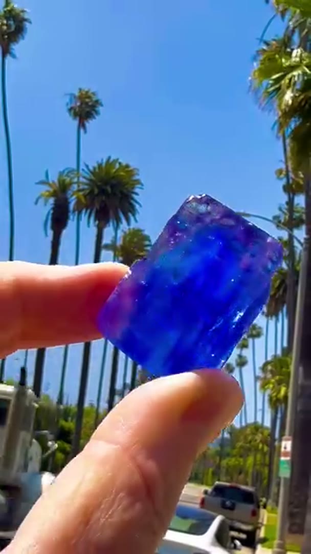 Blue Halite from Tuzluca, Turkey