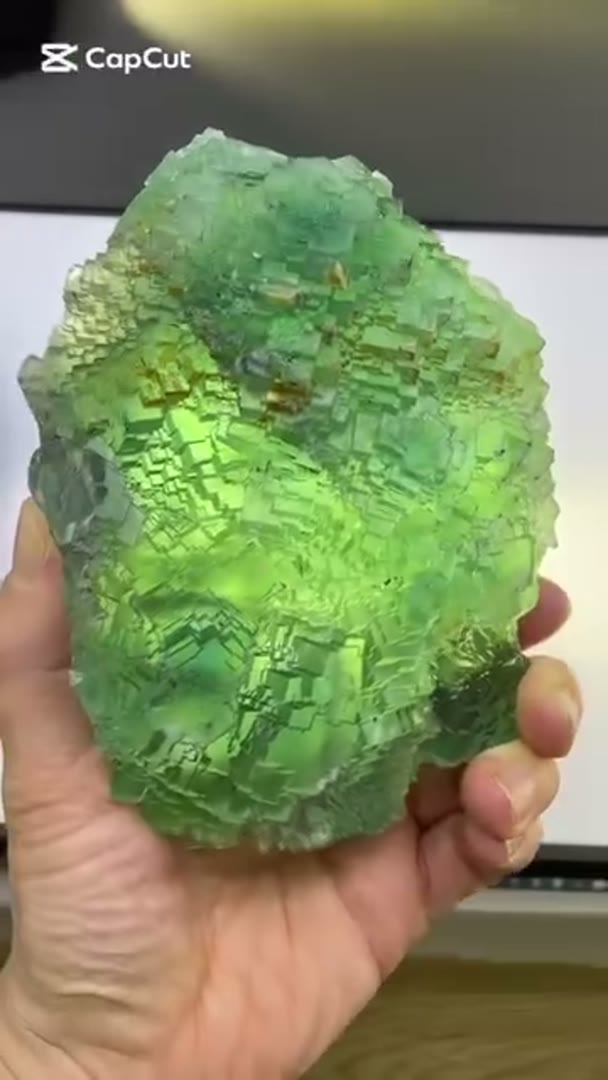 Green/Blue Fluorite from Erongo region Namibia