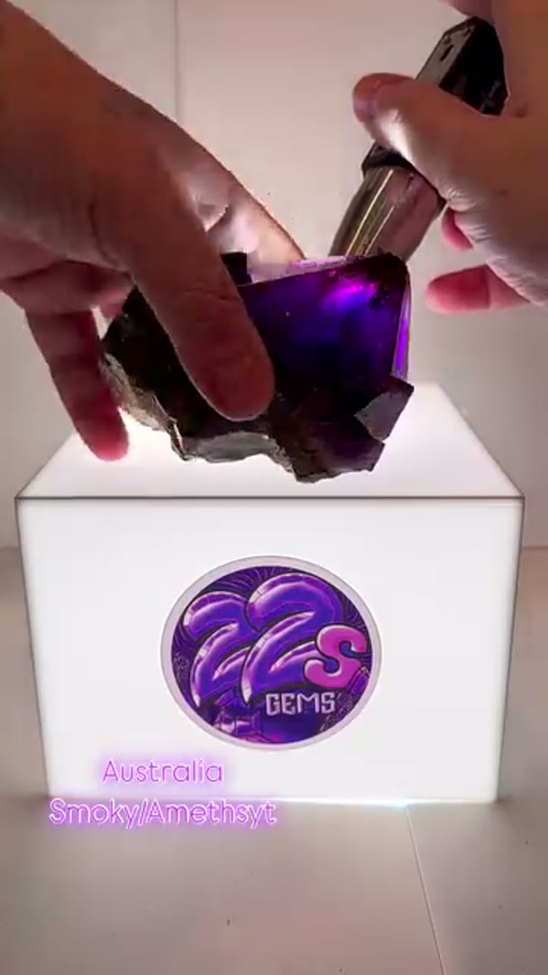 Galaxy Pocket Amethyst and Smoky Quartz Australia