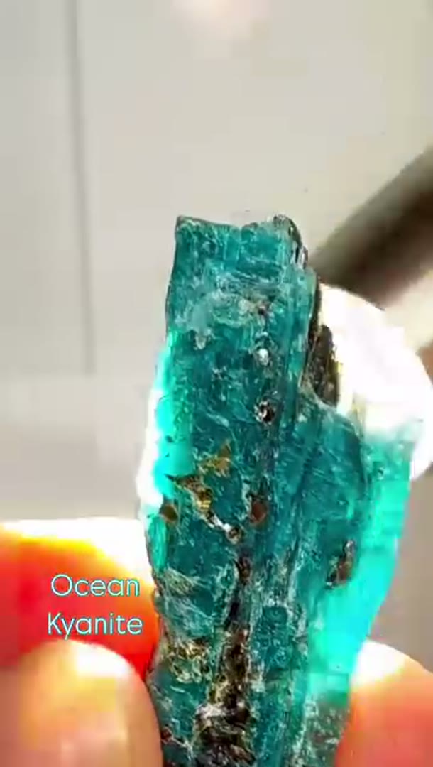 Some of the best Kyanite on the planet!  Gemmy and amazing Ocean Kyanite w…