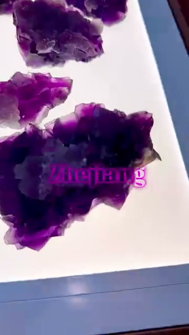Secondary crystal color fluorite from Zhejiang, China