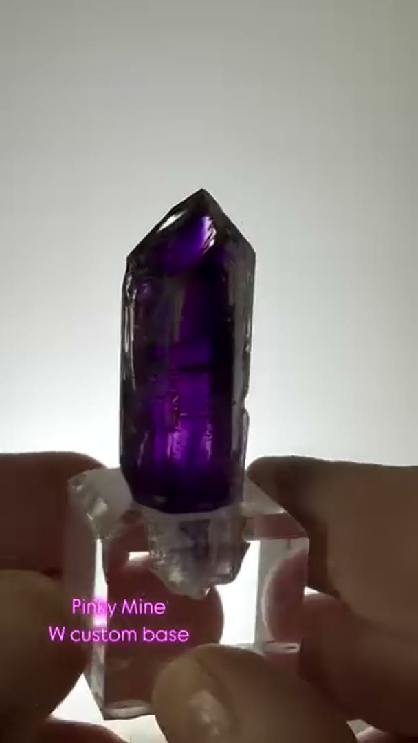 Pinky Mine Amethyst Love