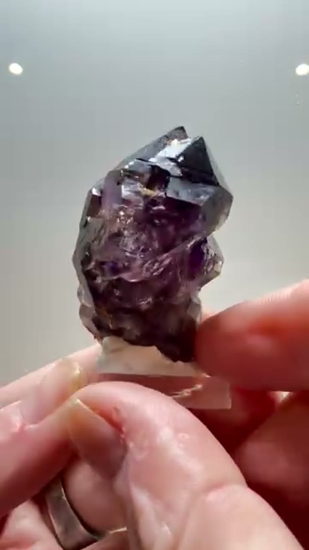 RARE Reverse Scepter Amethyst from the Goboboseb Mountains in Namibia, also…