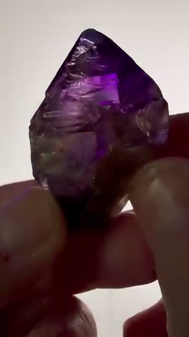 Little Gem Mine Amethyst Smokey Scepter