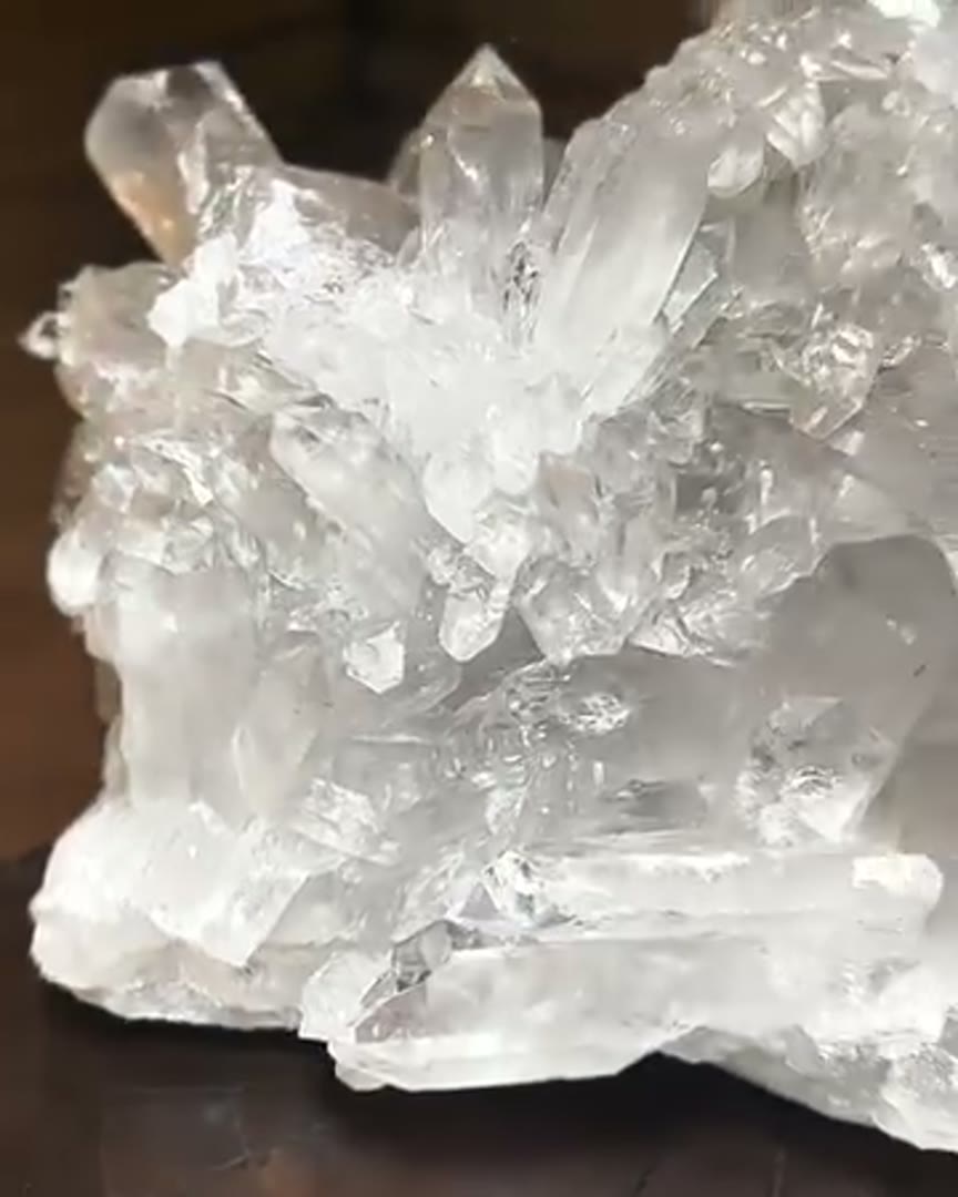 Large Clear Quartz Cluster