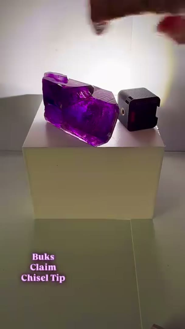 Absolute Banger Buks Claim Chisel Tip w enhydro Amethyst