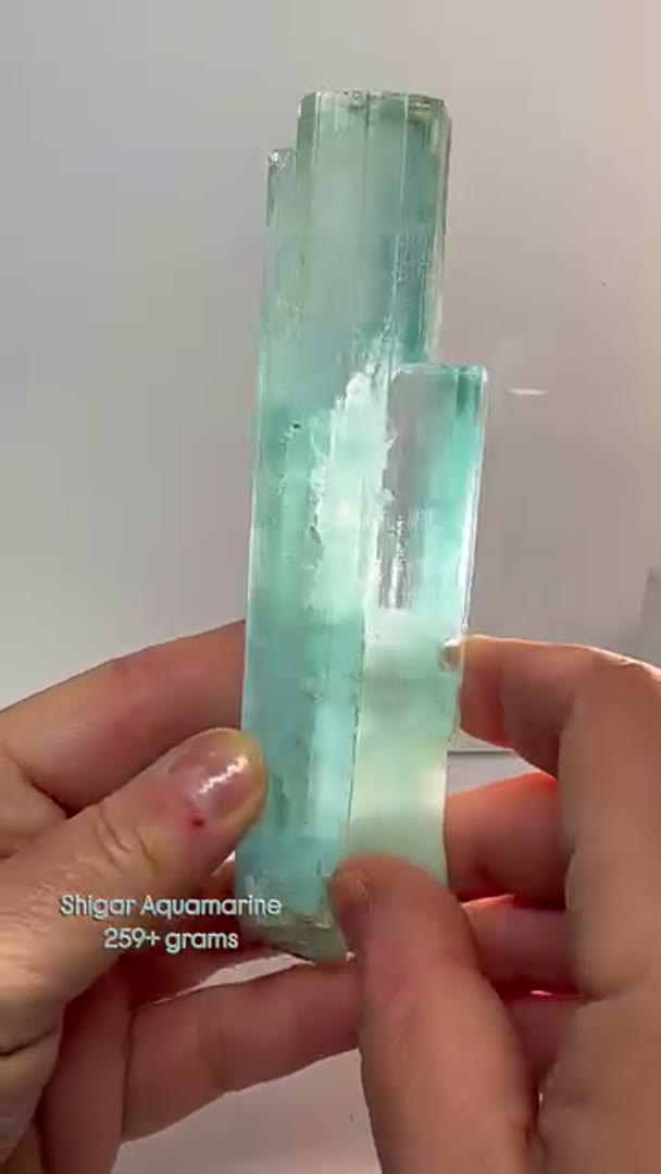 Large and in charge Shigar Aquamarine  259+ grams