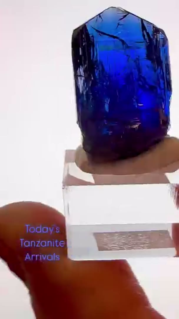 Today’s tanzanite arrivals