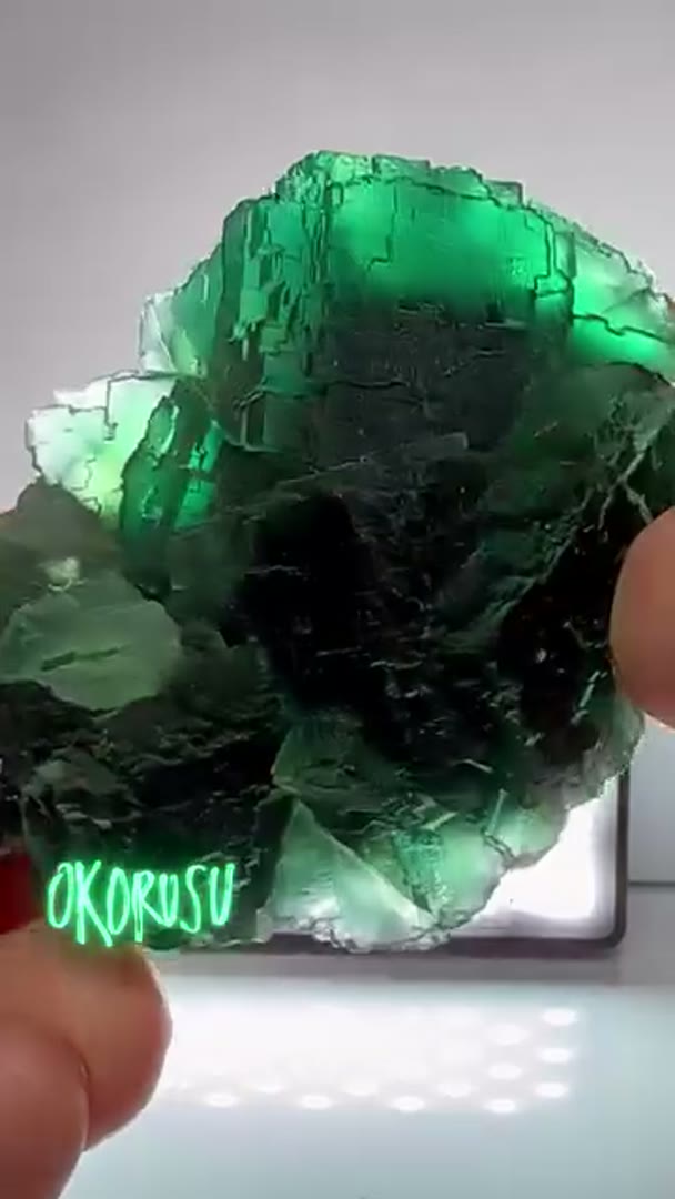Large cube Okorusu Fluorite  Cluster