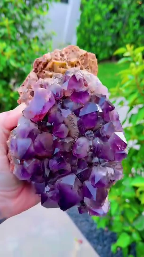 Amethyst and Smokey Quartz  from “The Galaxy Pocket“ 2024 Pilbara Region,…