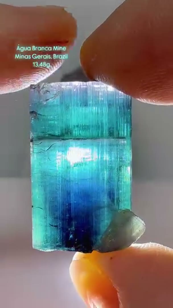 Água Branca Mine Tourmaline Minas Gerais, Brazil13.48g