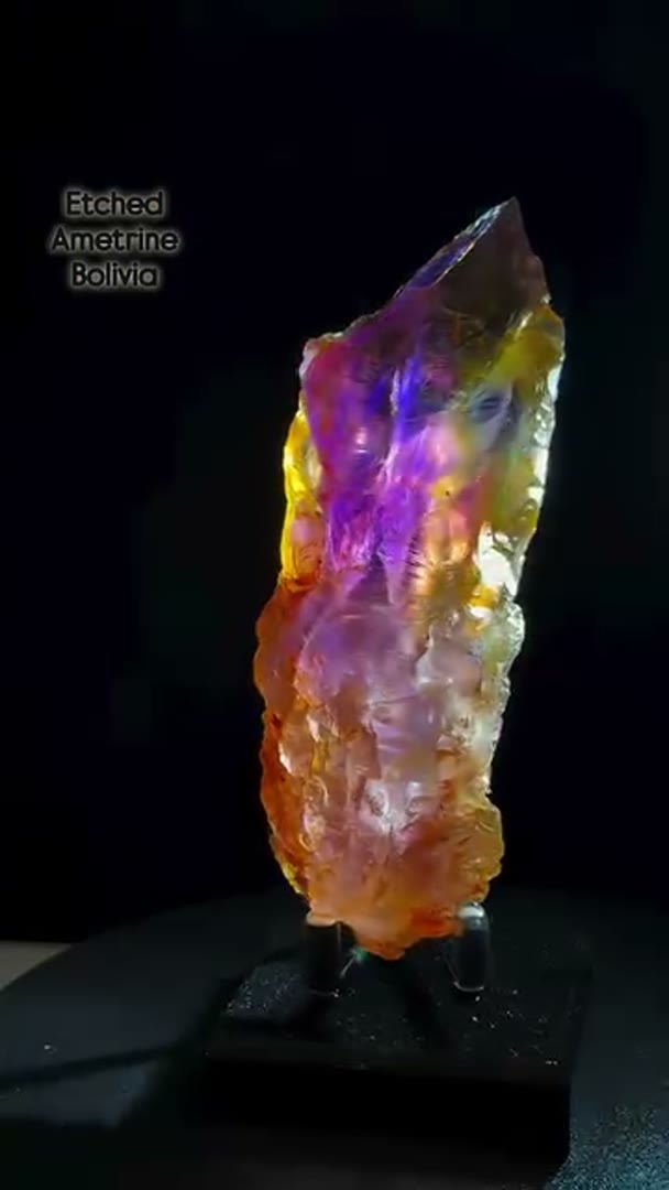 Absolute Beauty Etched Bolivian Ametrine  is a gem in the game World of…
