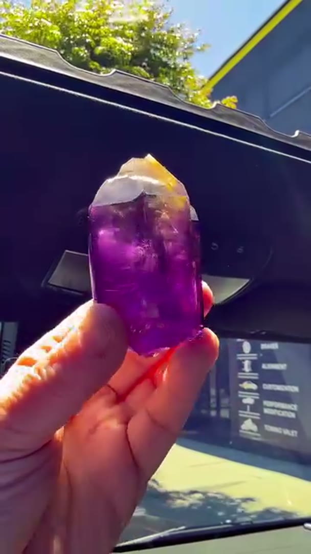 PBJ Buks Claim Amethyst w large enhydro