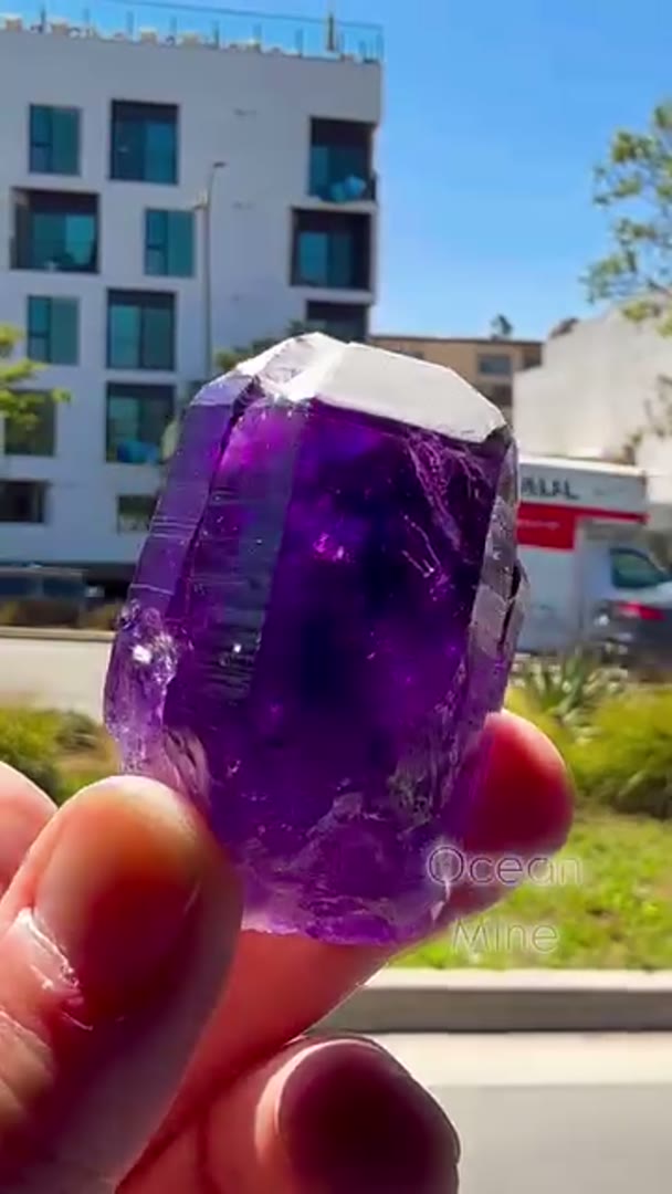 New Ocean Mine Amethyst from Namibia