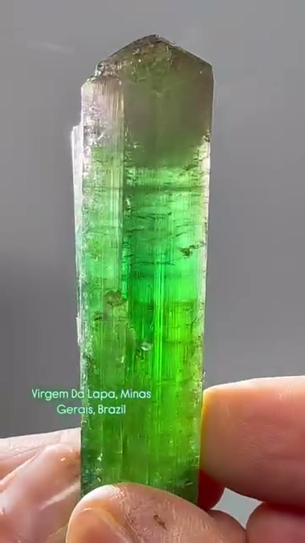 Tourmaline Virgem Da Lapa, Minas Gerais, Brazil 48.66g (available)