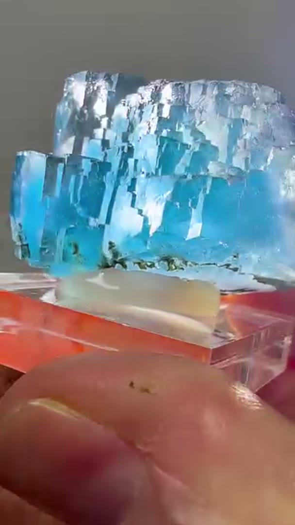 Yaogangxian Blue Fluorite from  Hunan